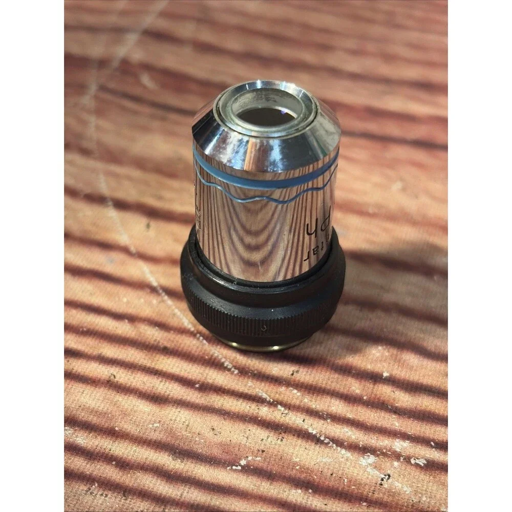 WILD HEERBRUGG 10X PLAN PL FLUOTAR OBJECTIVE MICROSCOPE LENS M20 M11